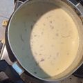 El cooksnap de Yolanda Cornara cuando hizo Salsa caruso.