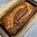 Cooksnap de Genna sur la recette Banana Bread au beurre de cacahuètes et pépites de chocolat sans gluten ni lactose