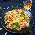 Ishita Rindani Mankad's cooksnap of when they made સૂકી ભેળ (Suki Bhel Recipe In Gujarati).
