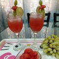 ÝTumpa Bose's cooksnap of when they made তরমুজের সরবত (tarmujer sharbat recipe in Bengali).
