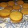El cooksnap de Daniela Santoni cuando hizo Alfajor de harina de almendra.