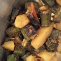 Sampa Chandra's cooksnap of when they made ঢেঁড়স (Dheras bhaJa recipe in Bengali).