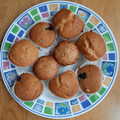El cooksnap de Genox cuando hizo Muffins de arándanos y chocolate blanco.