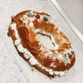 El cooksnap de Sara Campoó cuando hizo Roscón de Reyes.