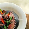 Cooksnap dari Mahija🌻 untuk resep 10. Cumi Bumbu Hitam
