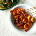 Cooksnap dari Mira Rozanna untuk resep Sate Udang Bakar Pedas