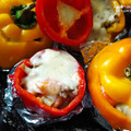 El cooksnap de Yasbel Isita Martínez cuando hizo Pimientos rellenos de carne molida (picadillo) y queso.