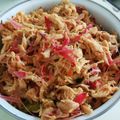 Cooksnap dari Felicia Fiandisty untuk resep Ayam suwir kecombrang