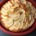 El cooksnap de carolina brau cuando hizo Bizcocho de yogur con trocitos de pera y manzana🍐🍏.