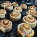 El cooksnap de Maria Manuel Oviedo cuando hizo Rollos de jamón y queso.