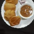 Preeti joshi का कुकस्नैप जब उन्होंने छोले पूरी (chole poori recipe in Hindi) बनाया था।