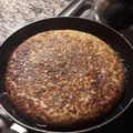 El cooksnap de Pablo cuando hizo Tortilla de arroz.