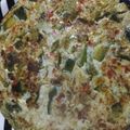 El cooksnap de Lorena cuando hizo Tortilla de Zapallitos.