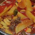 Cooksnap Zuraidah Abu Bakar semasa beliau membuat Gulai Kari Daging.