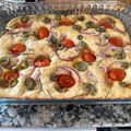 El cooksnap de Alejandra Mariani cuando hizo Focaccia con harina para pizza.