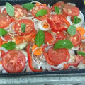 El cooksnap de Noe cuando hizo Filet de Merluza con verduras al horno.