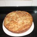 El cooksnap de Esther Molina cuando hizo Torta de manzana.