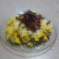 El cooksnap de Lady Marmalade cuando hizo Polenta! Con vegetales y salsa de soja!.