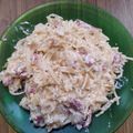 El cooksnap de Francisco Javier cuando hizo Espaguetis a la carbonara con nata.