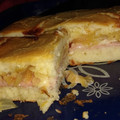 El cooksnap de Noelia cuando hizo Masa licuada para torta de jamón y queso.