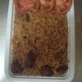 Mr.Newton's cooksnap of when they made Indian pilau.