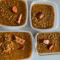 El cooksnap de Ana Pernas cuando hizo Lentejas con verduritas y arroz.