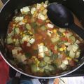El cooksnap de Martin Perez cuando hizo Calabacitas con queso.