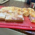 El cooksnap de Yemina Garcia cuando hizo Torta de fiambre con masa hojaldrada.