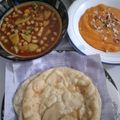 Khalida Misbah's cooksnap of when they made Halwa Poori.