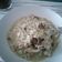 El cooksnap de Sagra Virto cuando hizo Risotto con champiñones y carne en salsa cremosa.