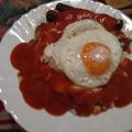 El cooksnap de encarnibcn cuando hizo Arroz a la cubana con salchichas.