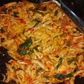 Cooksnap dari KusKus Vi untuk resep Ayam Suwir Kemangi Pedas