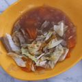 Cooksnap dari Sylvia C. untuk resep Cah Sawi Putih, Wortel, Bakso Ikan