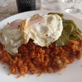 El cooksnap de Yoli Sanchez Salcedo cuando hizo Migas de pan de pastor.