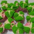 Cooksnap dari Mella Indriani untuk resep Bolu kukus semangka mekar