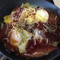El cooksnap de alberto del rio cuando hizo Huevos rotos con patatas, pimientos y jamón.
