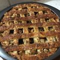 El cooksnap de Vero cuando hizo Pay de manzana.