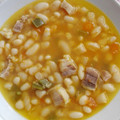 El cooksnap de Amparo&Ari cuando hizo Alubias con panceta.