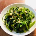 Cooksnap của NPNQ khi họ làm theo món Rau muống xào
