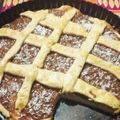 El cooksnap de Daiiana Godoy cuando hizo Pastafrola de membrillo y coco.