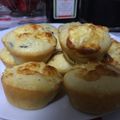El cooksnap de Lizz Paulsen cuando hizo Muffins salados con corazón de queso y jamón.