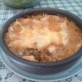El cooksnap de Ana Cerna cuando hizo Chupe de mariscos gratinado a mi estilo.