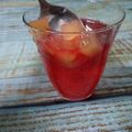 Cooksnap Rose Nani Nizah Nayan semasa beliau membuat Strawberry Nata de Coco.
