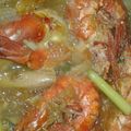 Dubashini Nandan's cooksnap of when they made Prawns Spicy Garlic Gravy.
