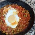 El cooksnap de Daiana Guibaudo cuando hizo Huevos a la flamenca picantes 🌶💥.