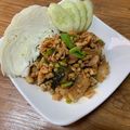 รูป Cooksnap ของ Nungning Wiratkasem เมื่อเขาทำ ลาบหมู