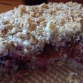 El cooksnap de Marisa cuando hizo Crumble de manzana y arándanos sin azúcar!.
