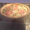 El cooksnap de Veronica Pet cuando hizo Quiche de verduras y queso de cabra.