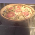El cooksnap de Veronica Pet cuando hizo Quiche de verduras y queso de cabra.