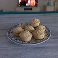 El cooksnap de Morena Aylen cuando hizo Muffins de arándanos y avena 🫐.